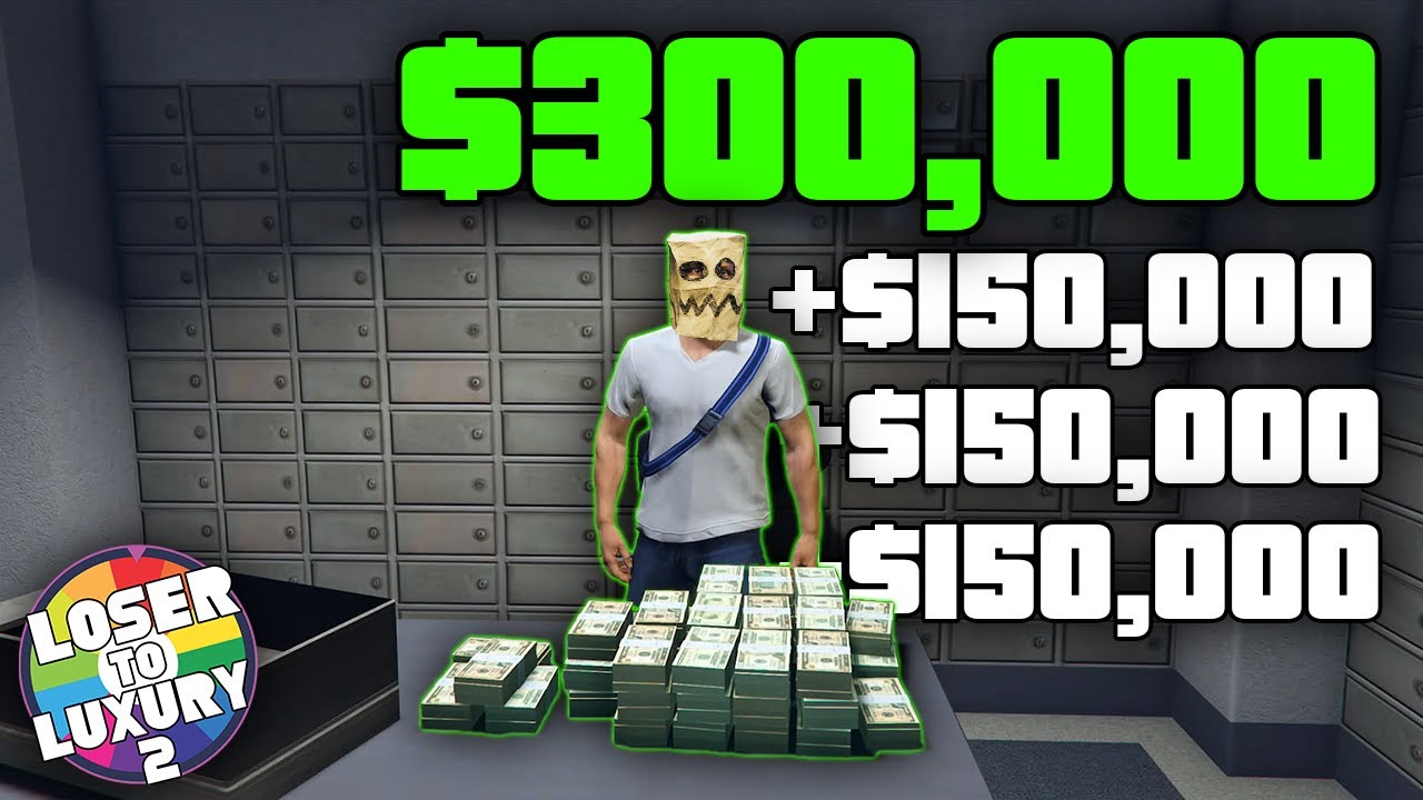Я УКРАЛ ВСЕ ДЕНЬГИ ЭТОГО БАНКА В GTA Online | GTA Online Loser to Luxury S2 EP 65
