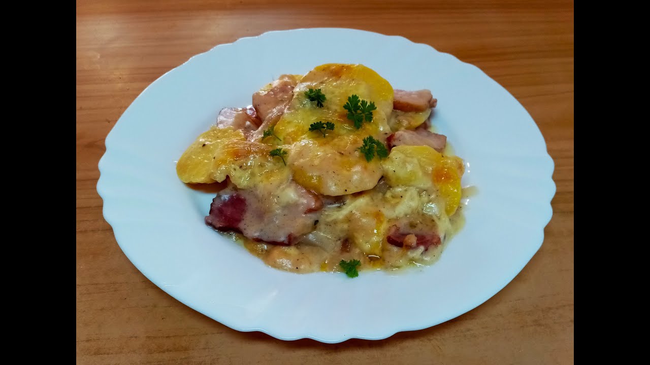 Zapečené milánské brambory