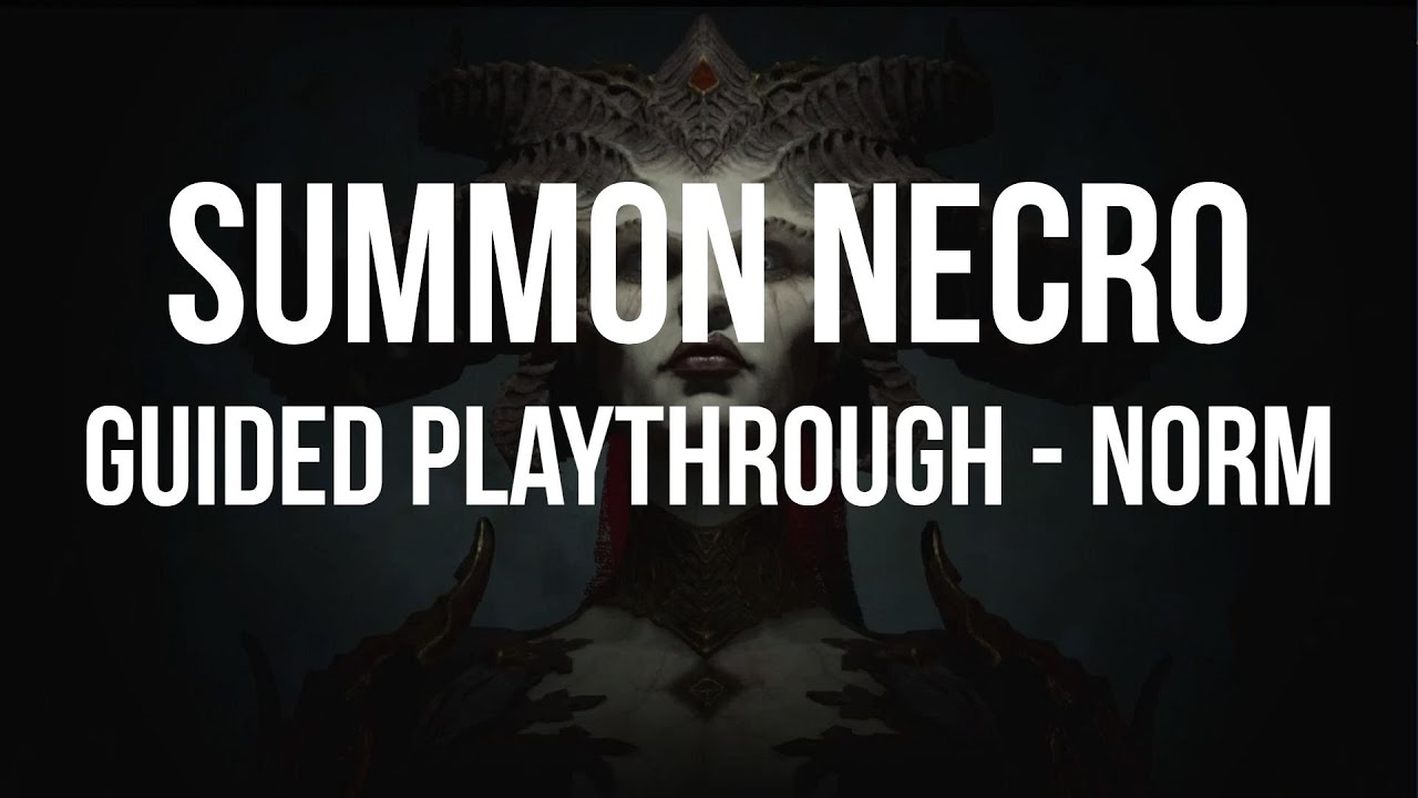 Diablo 2 - Hell Guided Playthrough SUMMON NECRO - Part Normal
