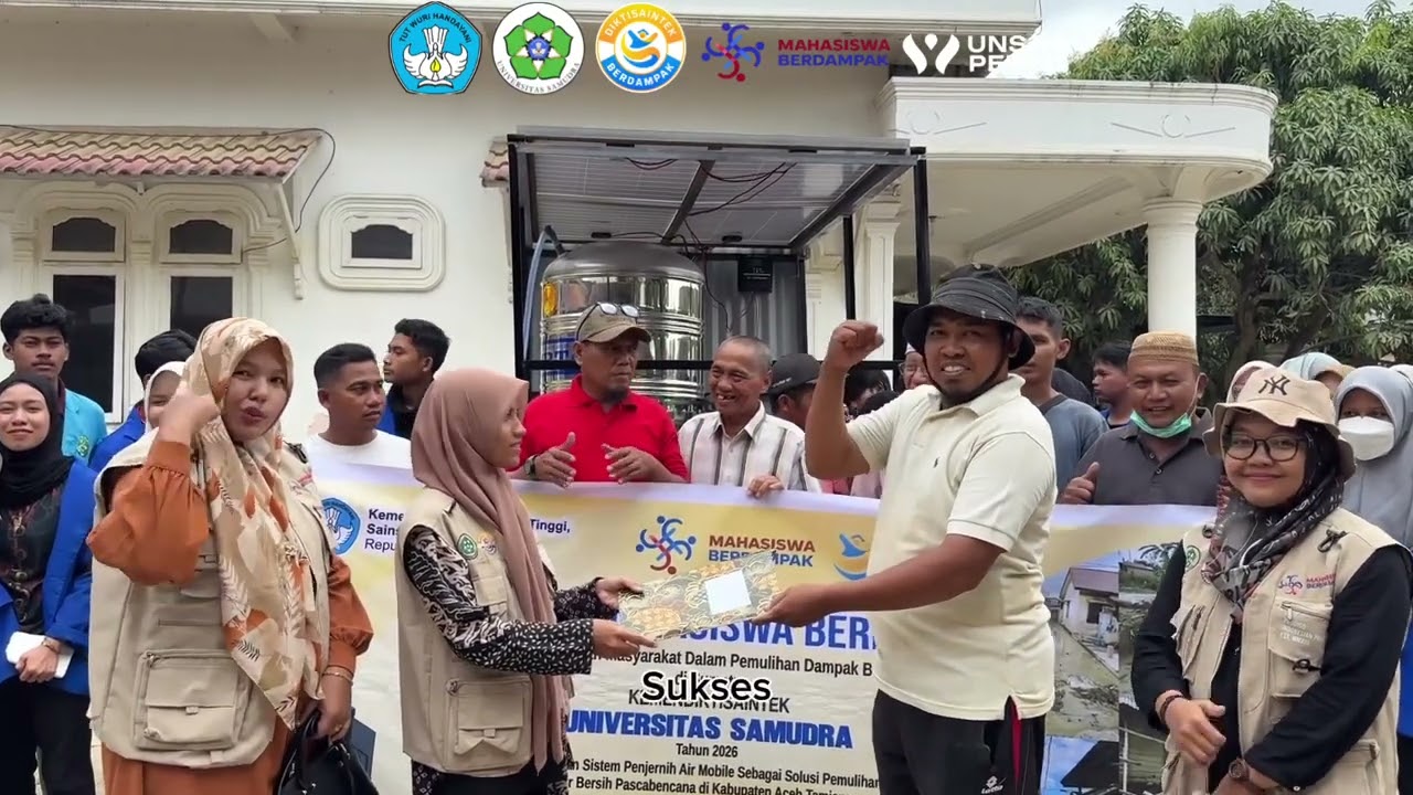 Pengembangan Sistem Penjernih Air Mobile sebagai Solusi Pemulihan Akses Air Bersih Pascabencana