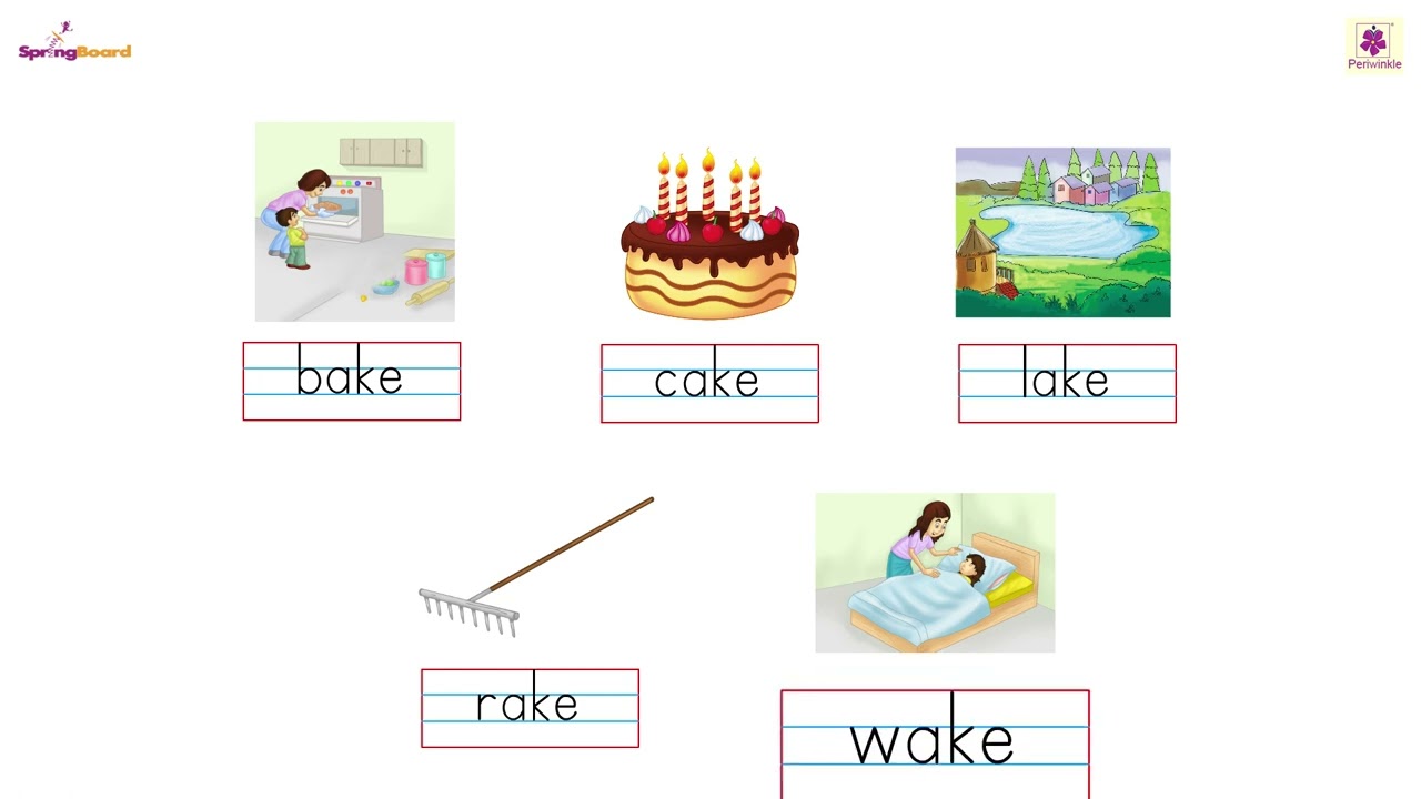 Magic &lsquo;e&rsquo; &ndash;  2 | SpringBoard FLN SR KG Language & Literacy - 2 | Periwinkle