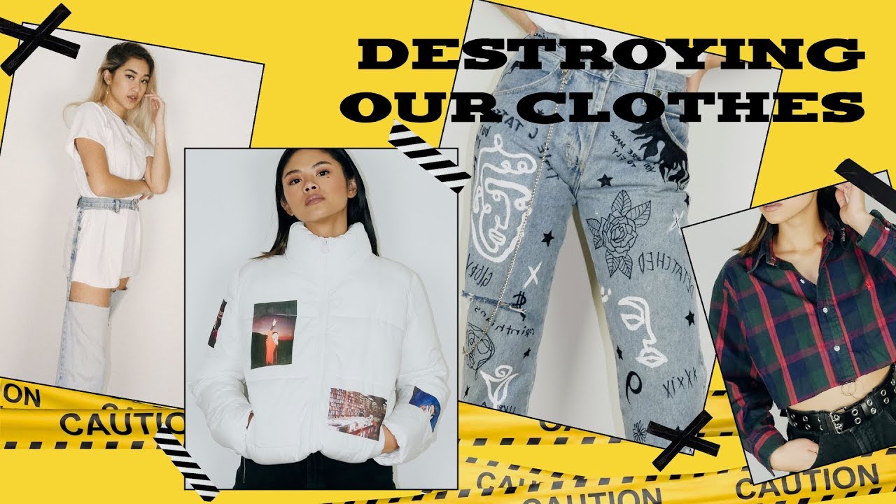 DESTROYING OUR CLOTHES | ToThe9s