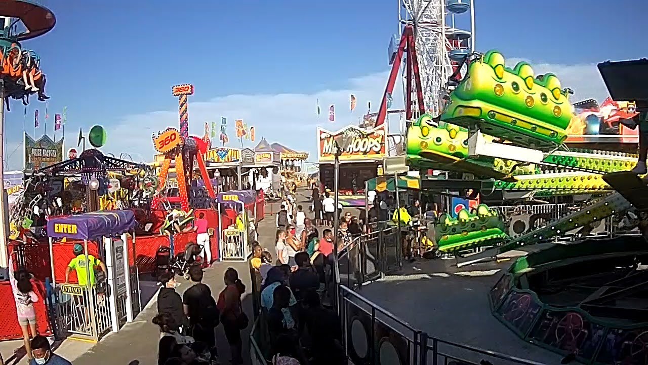 Jolly Roger Amusement Park at the Pier-  0CEAN CITY MARYLAND