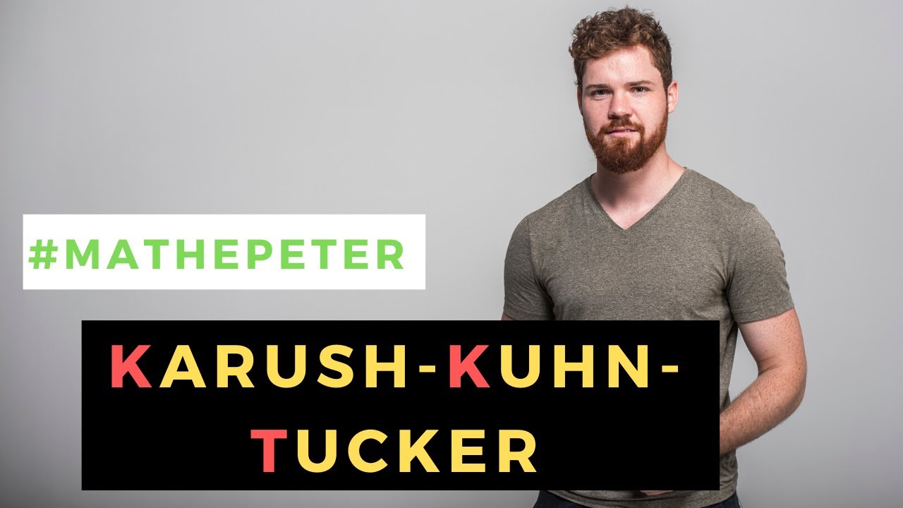 Karush Kuhn Tucker Bedingungen (KKT) | Notwendiges oder hinreichendes Kriterium f&uuml;r Extrema