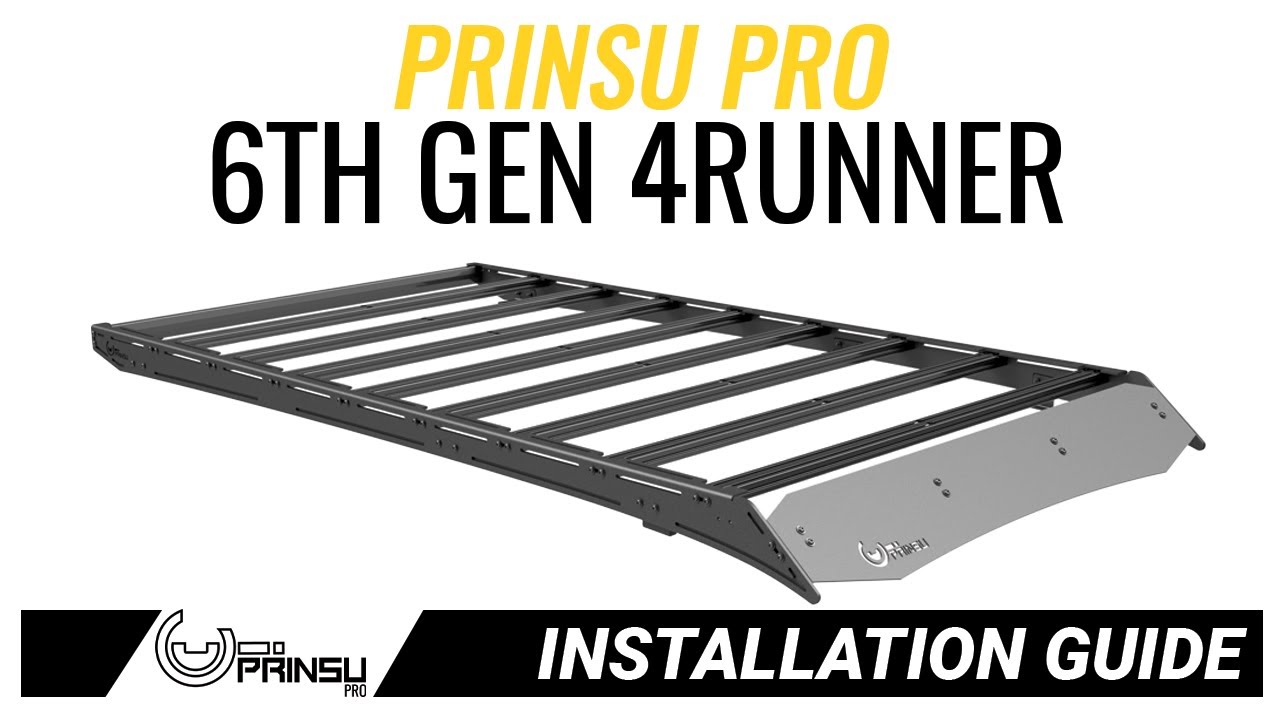 Prinsu Pro Toyota 6th Gen 4Runner Full Roof Rack | 2025+