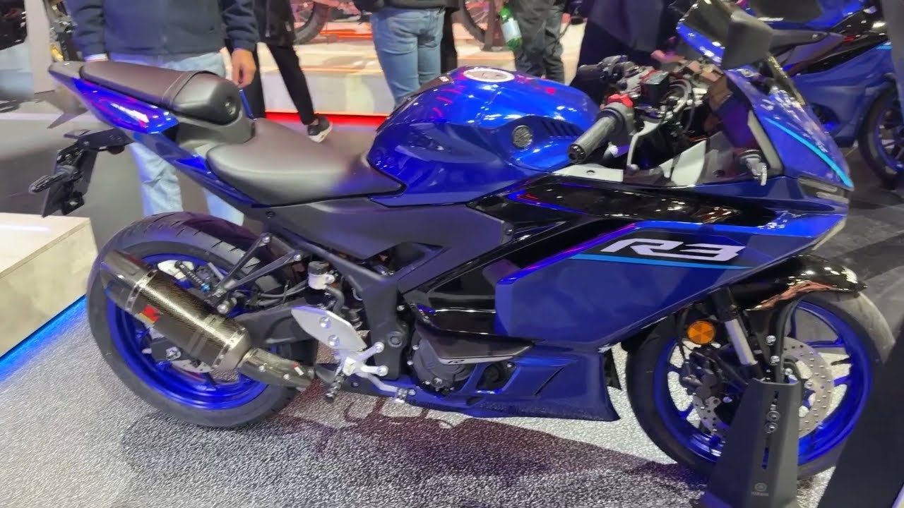 Yamaha R3 (2026) — обход | EICMA 2025 Милан