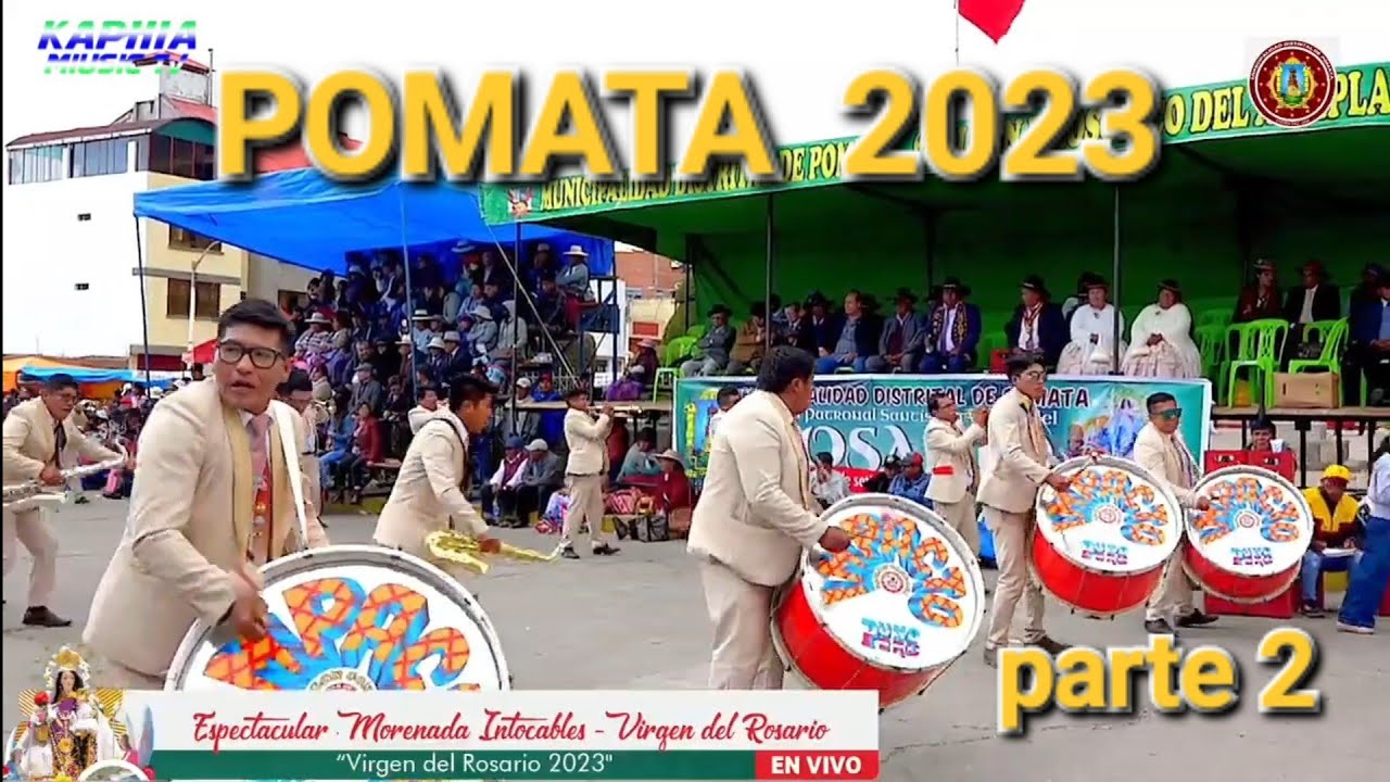 𝗣𝗢𝗠𝗔𝗧A PUNO-PERÚ 2023𝙂𝙧𝙖𝙣 Entrada Folklorica "𝙁𝙚𝙨𝙩𝙞𝙫𝙞𝙙𝙖𝙙 𝙑𝙞𝙧𝙜𝙚𝙣 𝙙𝙚𝙡 𝙍𝙤𝙨𝙖𝙧𝙞𝙤 2023"  parte 2