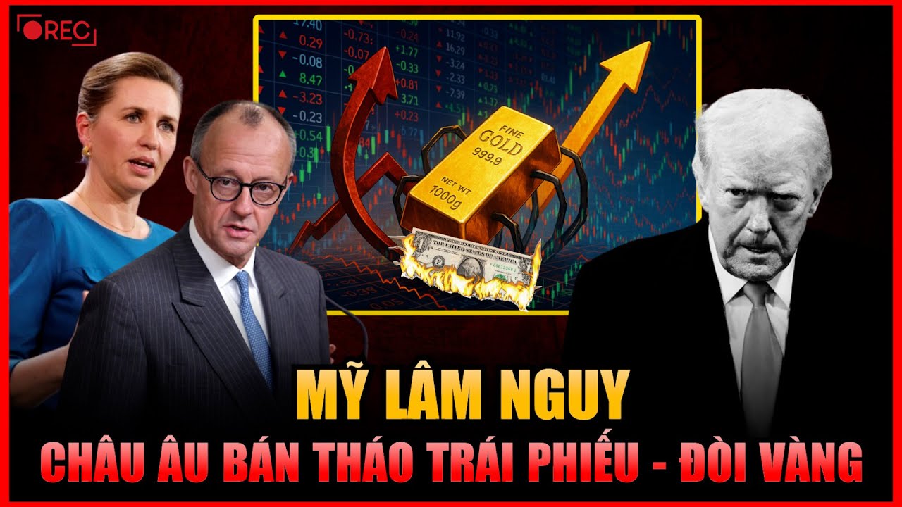 Giá Vàng Tăng Kỷ Lục Lịch Sử Khi Châu Âu Bán Tháo 9 Tỷ Đô Trái Phiếu Và Đòi Lại Vàng Từ Mỹ