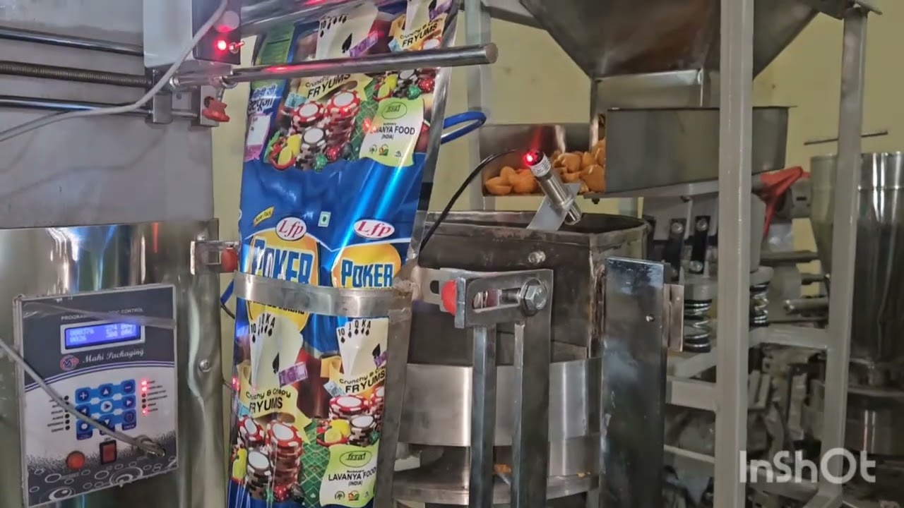 Mahi Packaging kurkure packing chips Katori full pneumatic  machine 8708391023