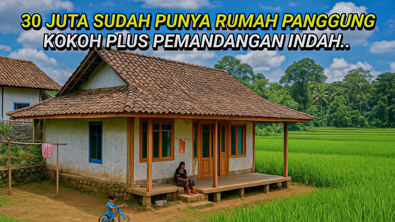GAK MASUK AKAL RUMAH 30 JUTA BIKIN IRI TETANGGA, YANG LAGI VIRAL DI TASIKMALAYA