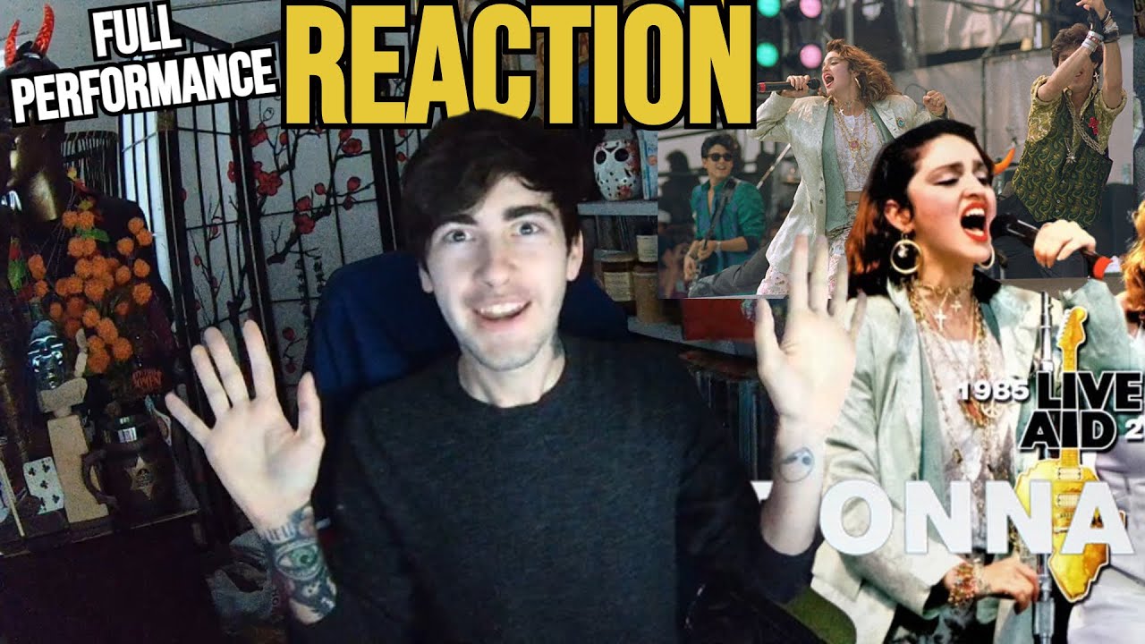Madonna - (Live Aid 1985) REACTION! (Full Concert) | A Gift To The World, Madonna!! | Madonna Monday