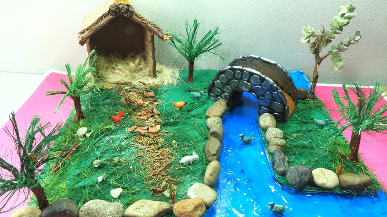 NACIMIENTO NAVIDEÑO Cartón reciclado - Como hacer un Belén o Pesebre