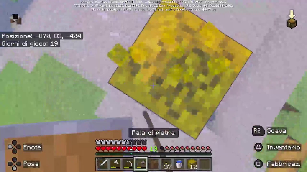 Minecraft vanilla(obbiettivo 400 follower
