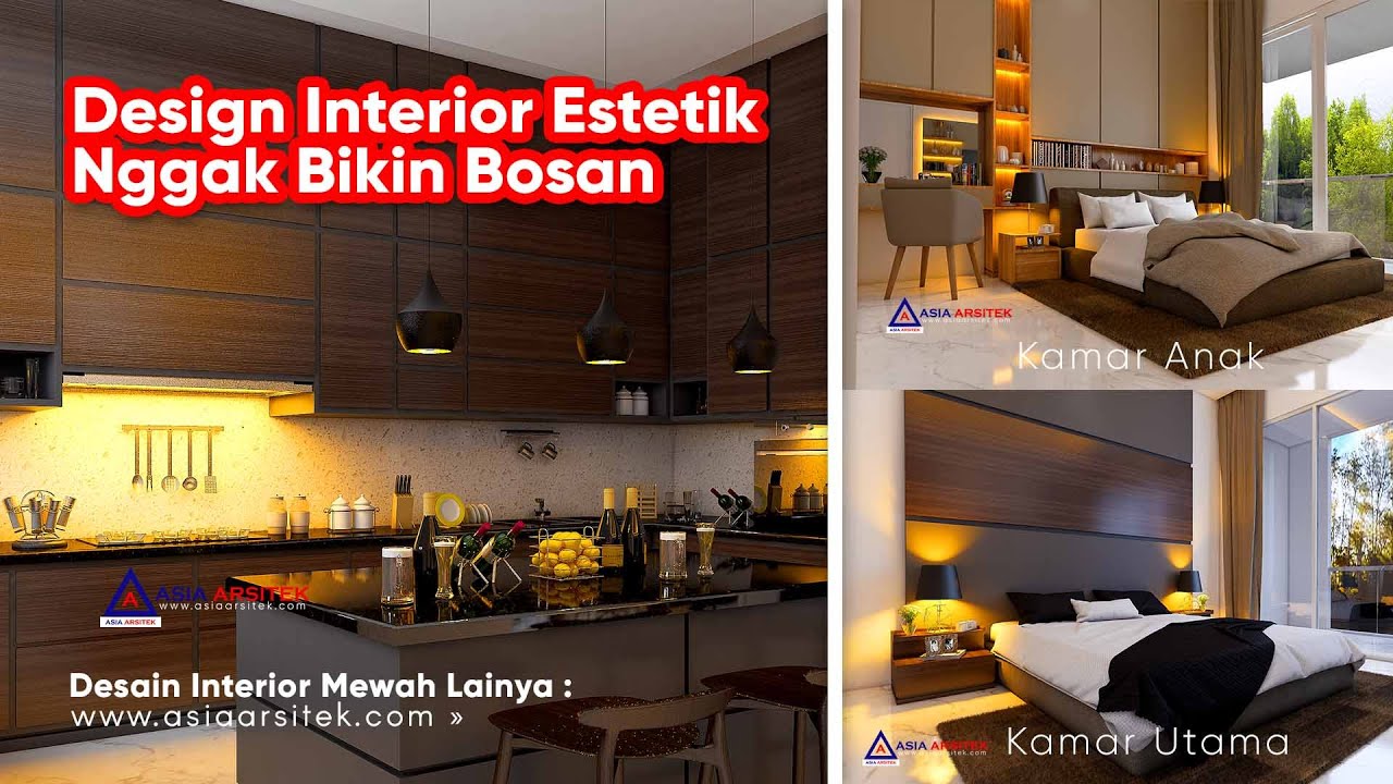 Desain Interior Rumah 3 Lantai Minimalis ESTETIK NGGA BIKIN BOSAN! @ Lippo Karawaci