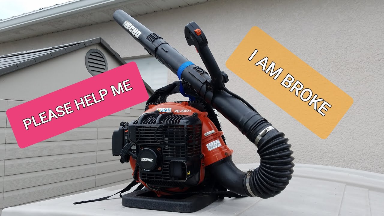 REPLACE THE PRIMER BULB ON AN ECHO BACKPACK LEAF BLOWER