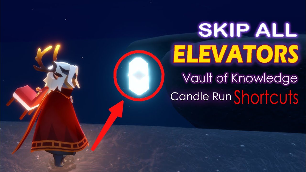 Хитрость в общем пространстве Vault of Knowledge | Игра Sky Cotl | Sky Children of The Light — Хи...