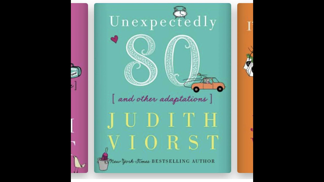 Oldish Book Club: Judith Viorst Decades Poems