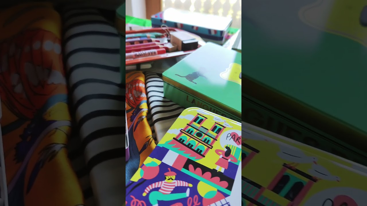 Парижская поставка художественных принадлежностей 😍🎨