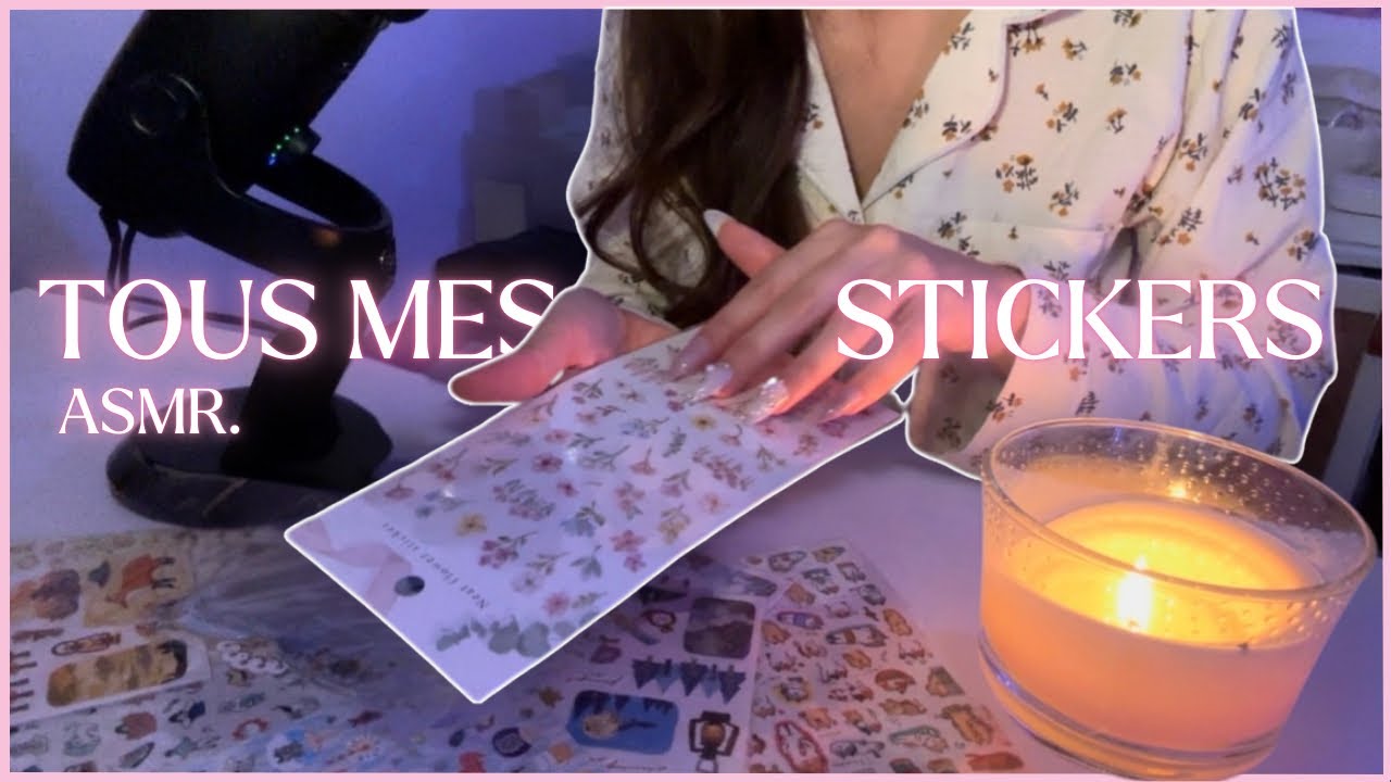 ASMR 🌙 Ma Collection de Stickers 🌷