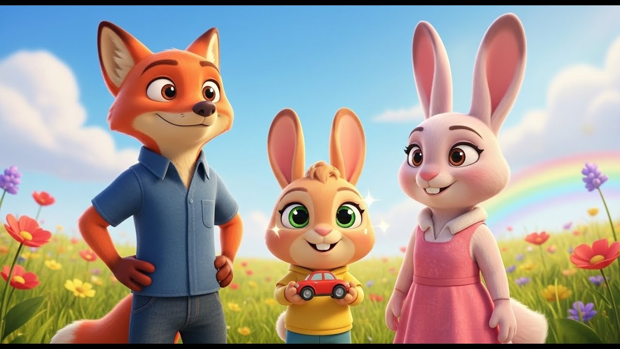 Nock's Lost Toy Adventure | Family Fox and Bunny Story