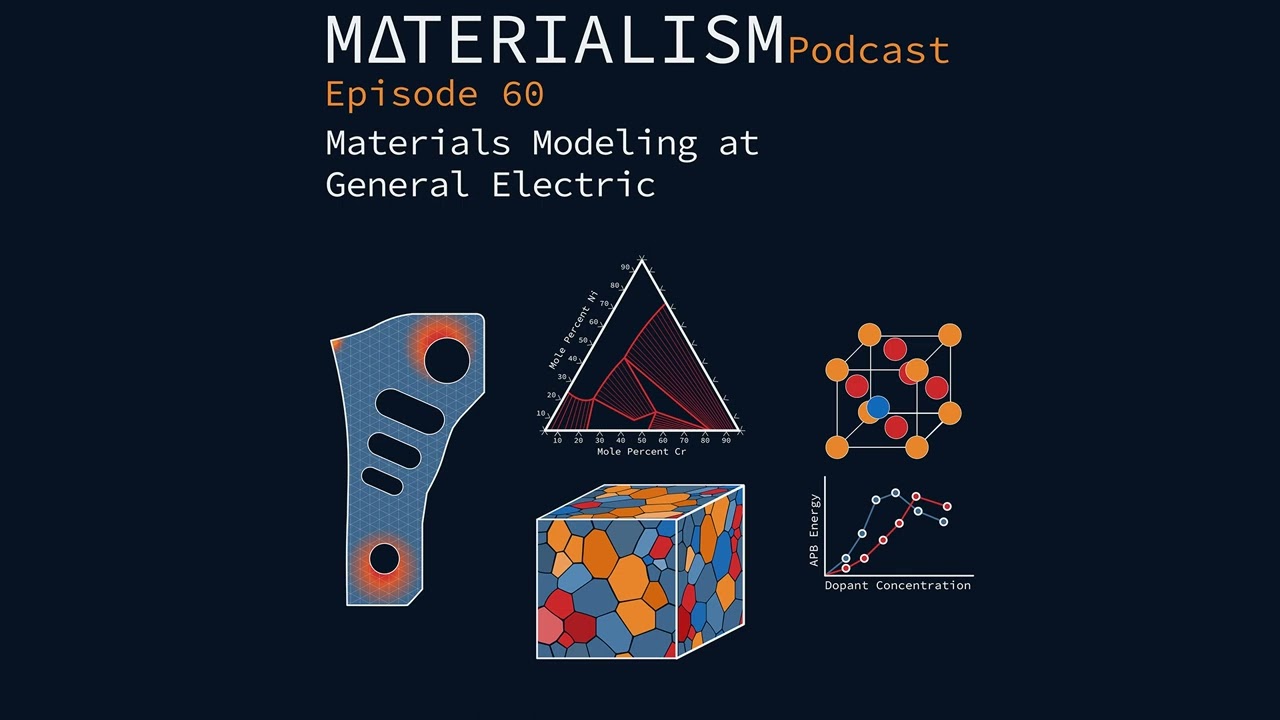 Materialism Podcast Ep 60: Materials Modeling at General Electric
