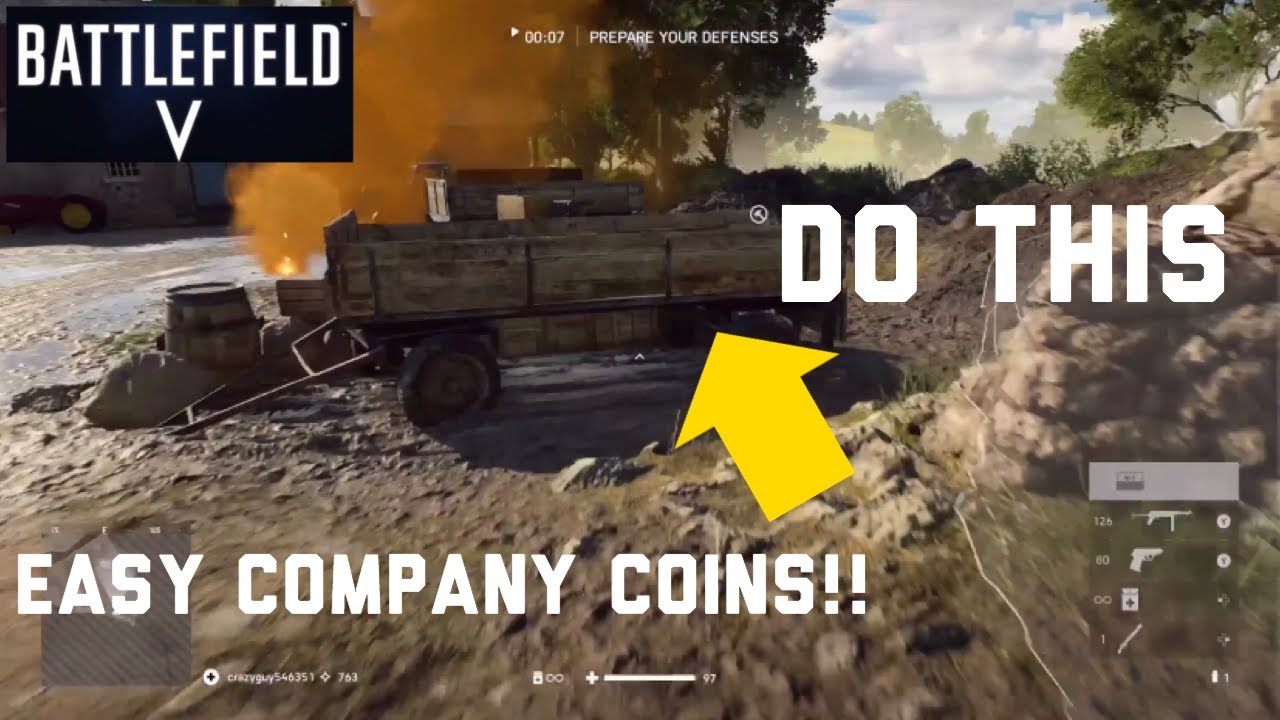 Battlefield V Combined Arms EASY WAY TO WIN on solo hard (ARRAS-Bricks and mortar)