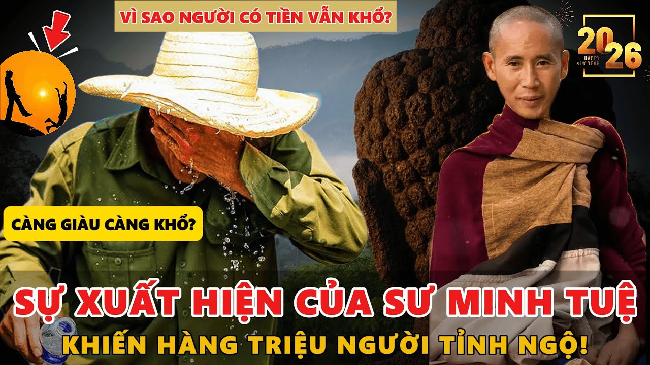 Sư Minh Tuệ Xuất Hiện Khiến Hàng Triệu Người Tỉnh Ngộ Về Hạnh Phúc Thật