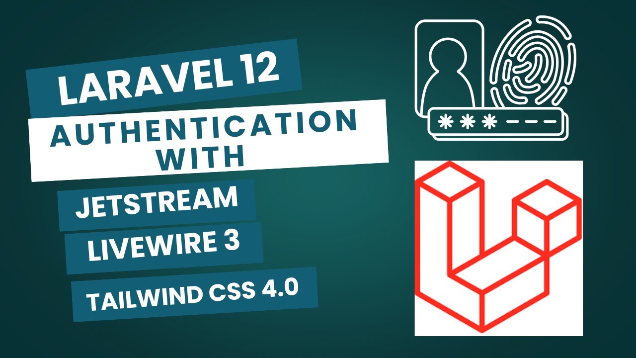 Laravel 12 Authentication with Jetstream, Livewire 3 & Tailwind CSS 4.0 | Laravel 12 Jetstream