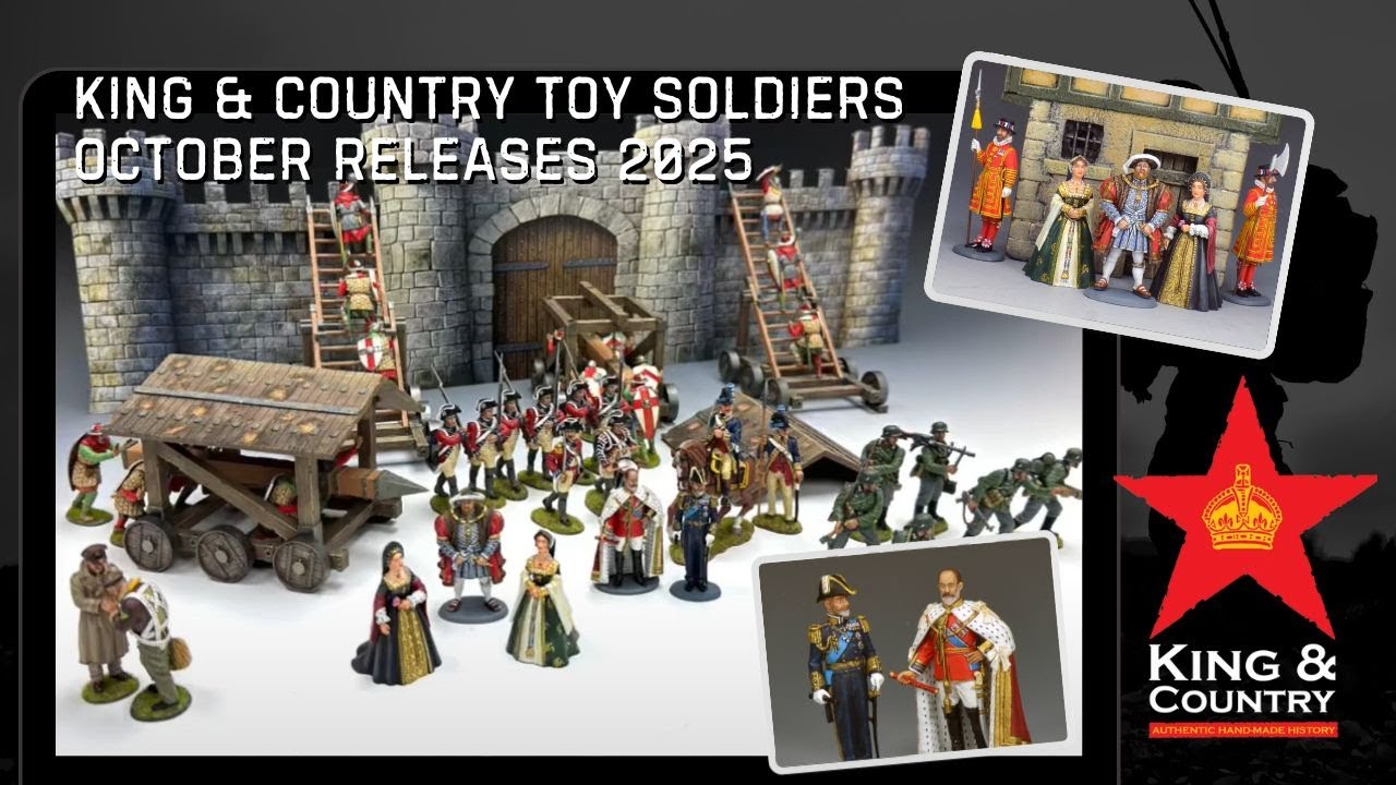 King & Country Toy Soldiers October's Releases - 2025