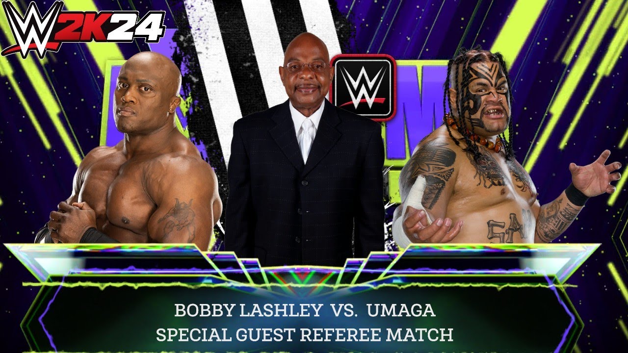 Full Match - Bobby Lashley vs Umaga: SGR Teddy Long at Extreme Rules | WWE 2k24 