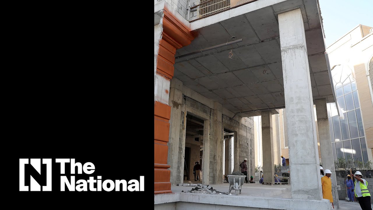 Inside Dubai's new Hindu temple that is quickly taking shape
