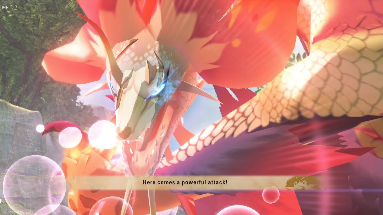 Monster Hunter Stories 2 - Soulseer Mizutsune Boss Fight