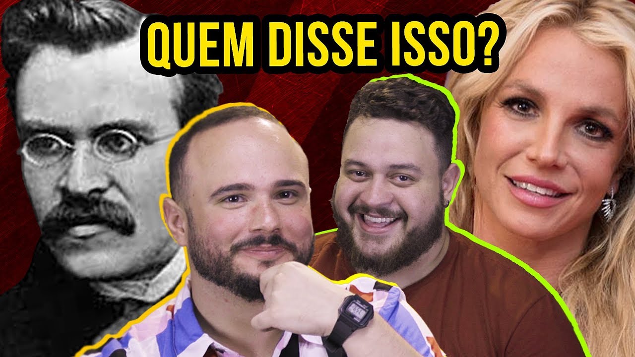 NIETZSCHE ou BRITNEY SPEARS? | TAPA NA CARA com ESTEVAM NABOTE