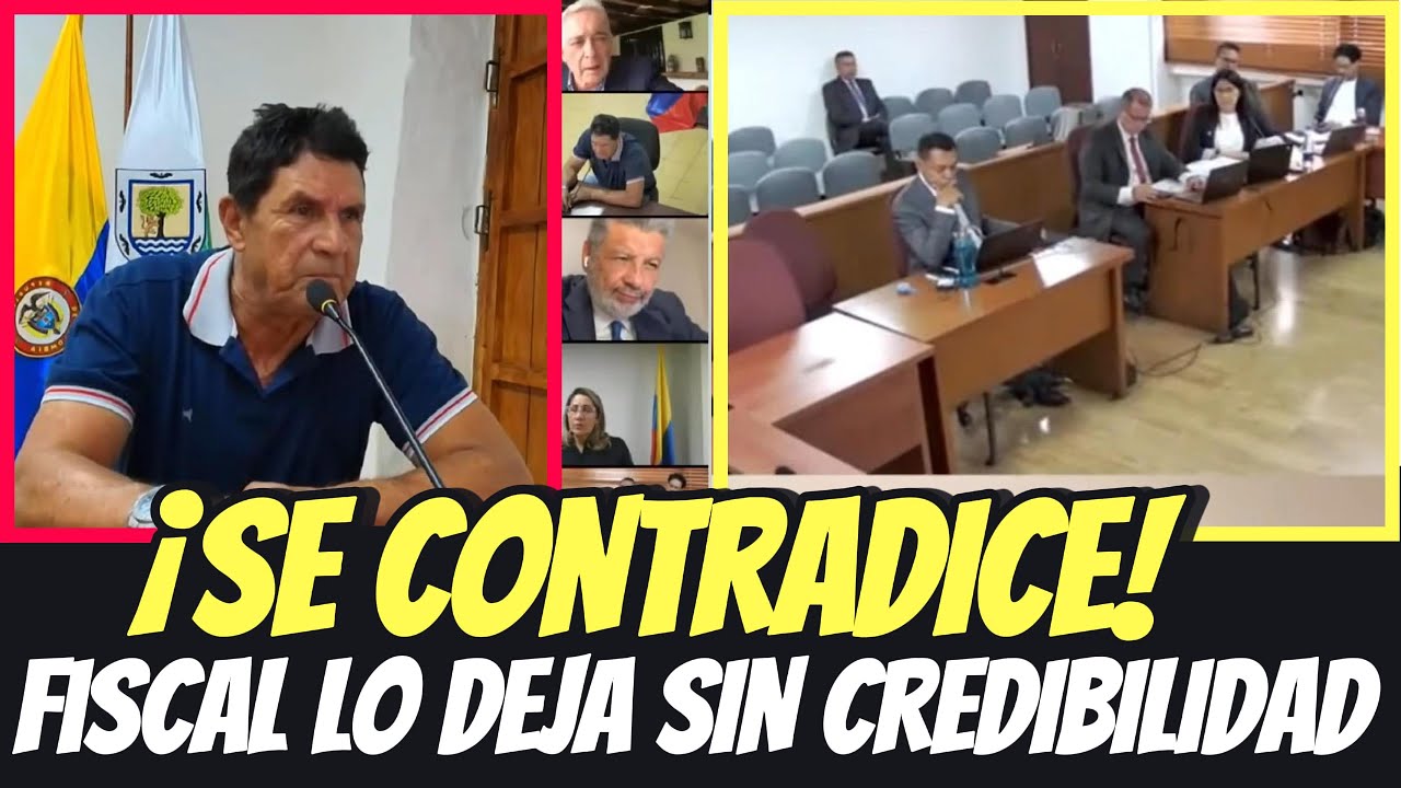 🚨 Testigo de Uribe SE CONTRADICE Fiscal&iacute;a lo deja SIN PALABRA