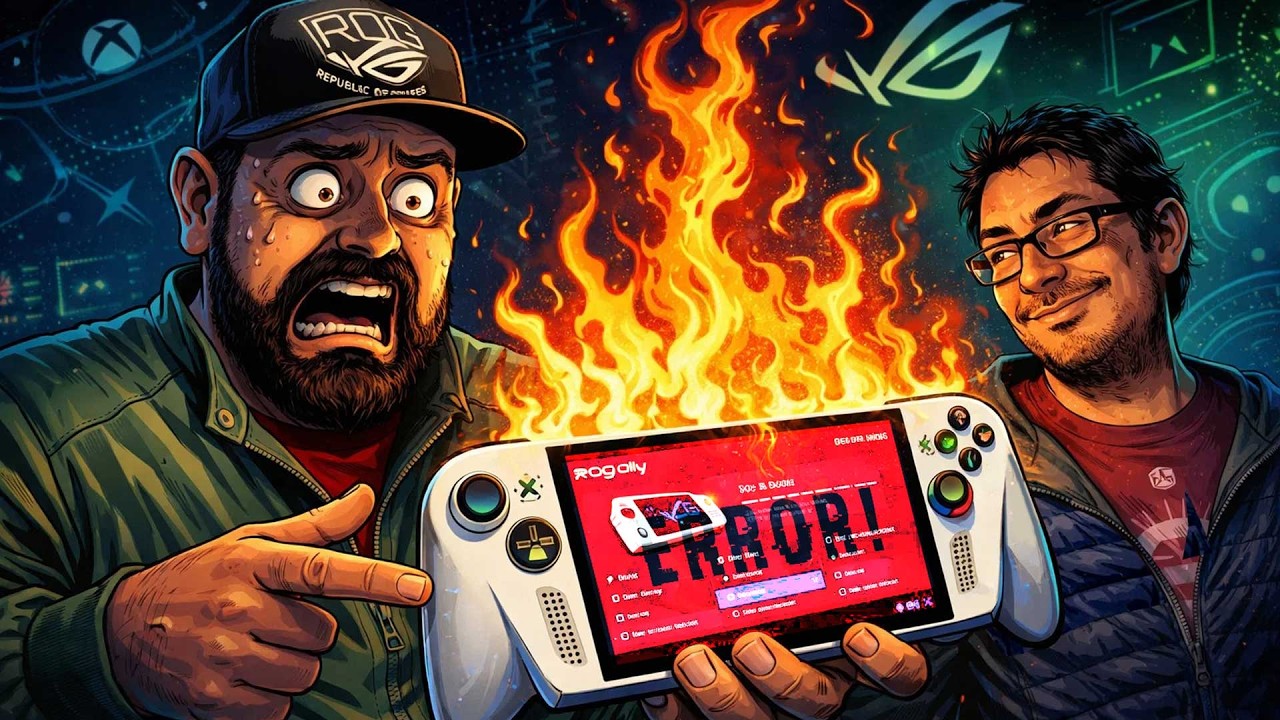 UPGRADE al XBOX ROG Ally SALE MAL!! Reparación y ERRORES de diseño - DrogaDigital