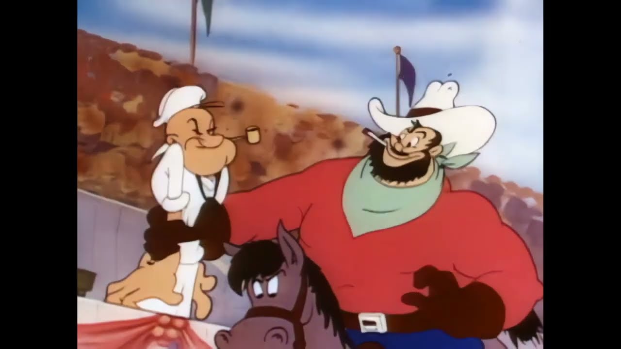 Popeye The Sailor Man   Popeye s 20th Anniversary 1954 Upscaled to 4K1080P HD720P 60FPS