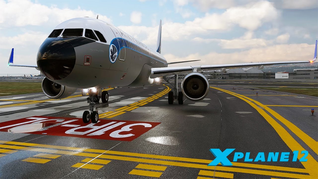 [X-Plane 12] A320 | Vol Marseille (LFML) 31R → Lyon (LFLL) 35R