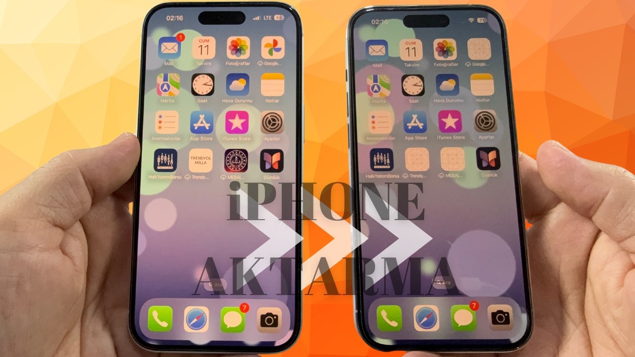 Eski iPhone&rsquo;u Yeni iPhone&rsquo;a Aktarma (G&uuml;ncel)