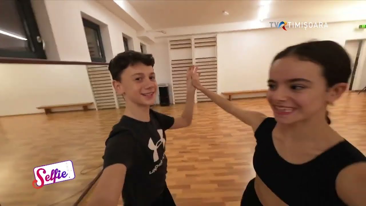 Ioana Ușvat & Raul Radu dansează împreună de 5 ani și au ajuns campioni europeni #Selfie @TVRTM