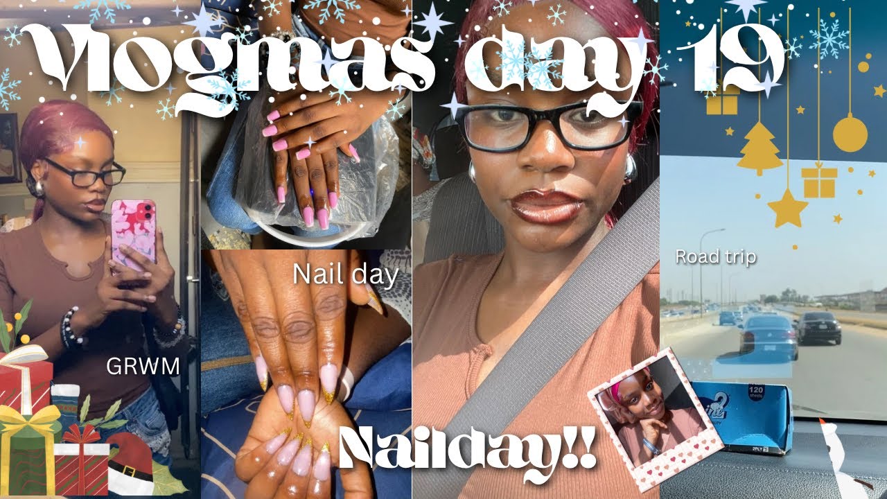 Vlogmas Day 19: Nail Day Reset 💅🎄