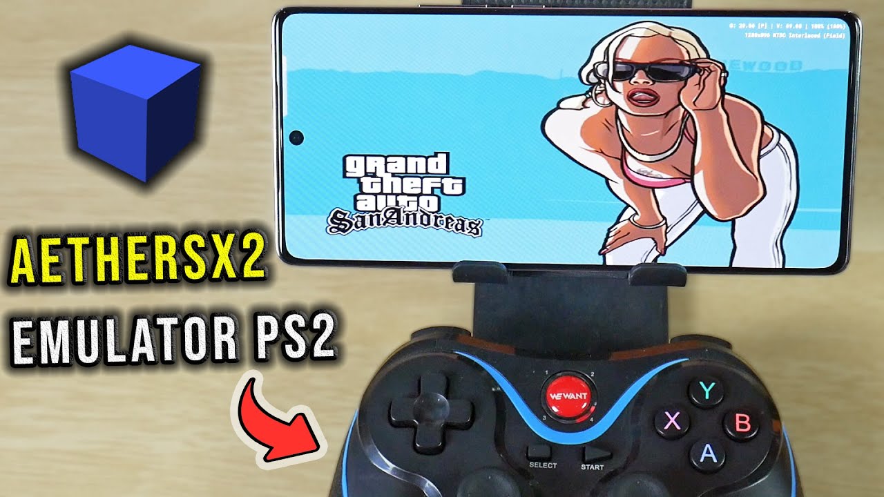 Test Emulator PS2 AetherSX2 Infinix Note 40 Gameplay Mediatek G99 Ultimate + Gamepad X3