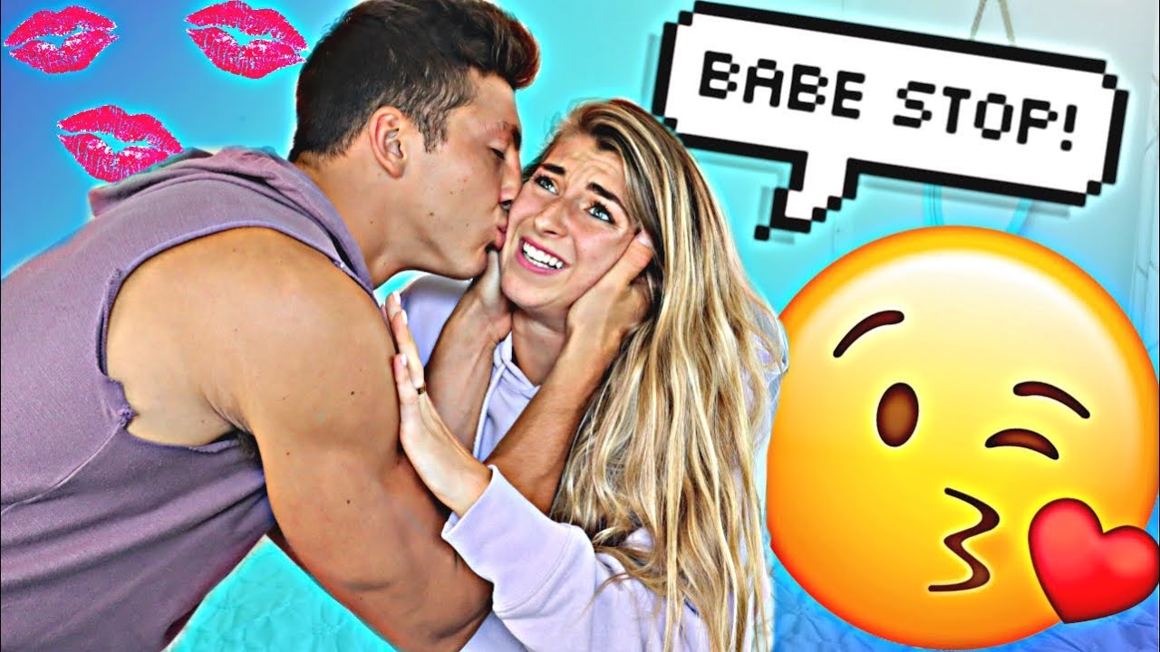Can't Stop Kissing You Prank On Girlfriend *REVENGE*