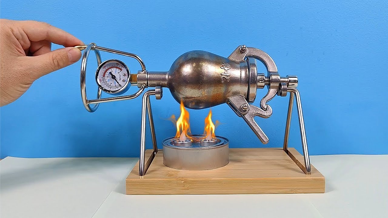 ¡POPCORN EXPLOSIVO! ¡Compré una máquina de palomitas tradicional china! ¡Casi me quedo sordo!