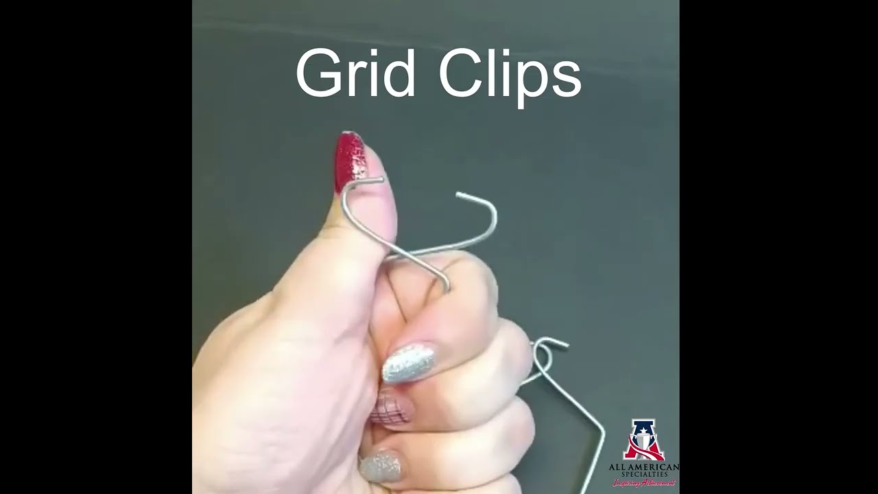 How to hang sign from drop ceiling