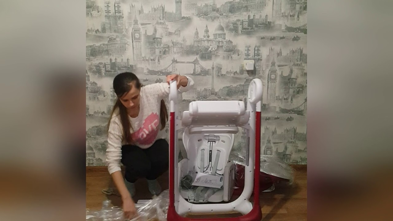Cтульчик  Chicco Polly Progres5. Распаковка