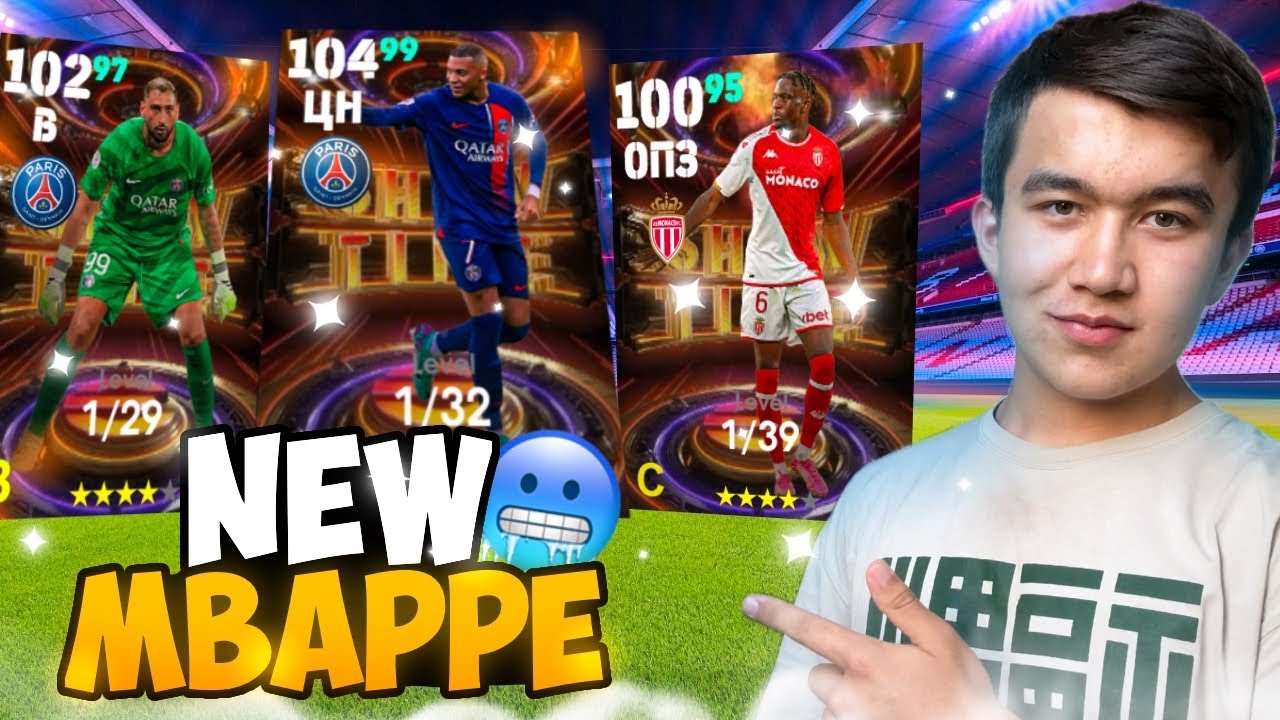 MBAPPE - SHOW TIME PACK OPENING🥶 ENG ZO'R HUJUMCHIMI?