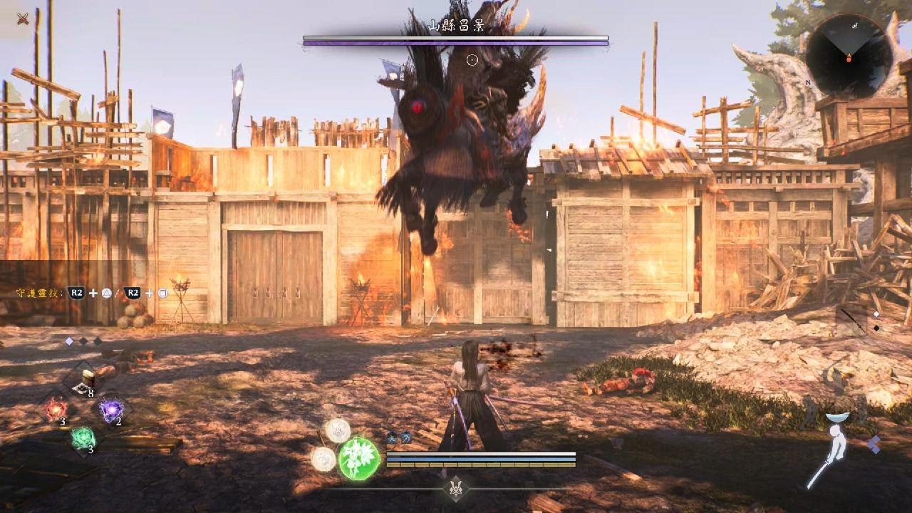 仁王３ 山縣昌景（鬼化）