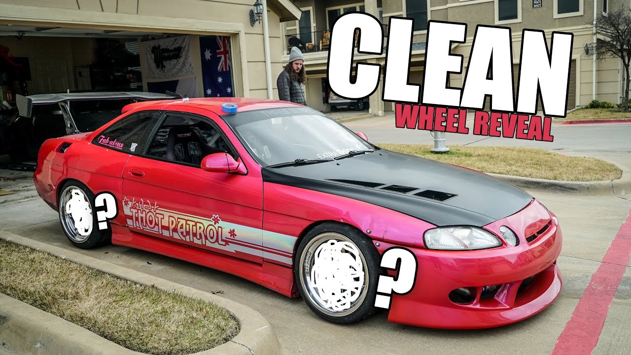 CLEAN NEW WHEELS for the SC300!