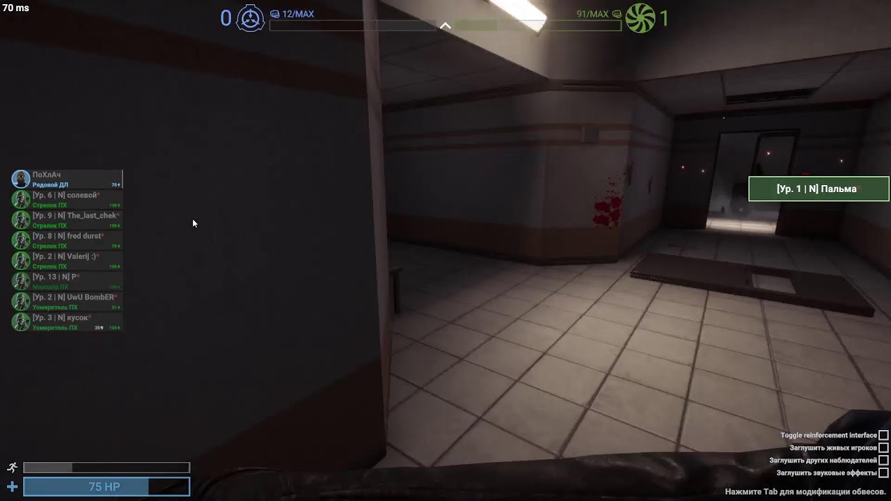 Игра в SCP:SL