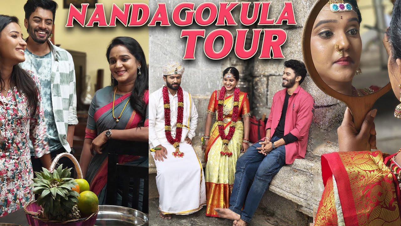 Nandagokula Tour | Megha & Sanju Vlogs